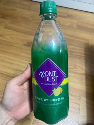 몽베스트 Montbest with Sparkling water Lemon OR Lime 20병(랜덤) — 5점을 준 리뷰어가 2021년 10월 올린 사용 사진