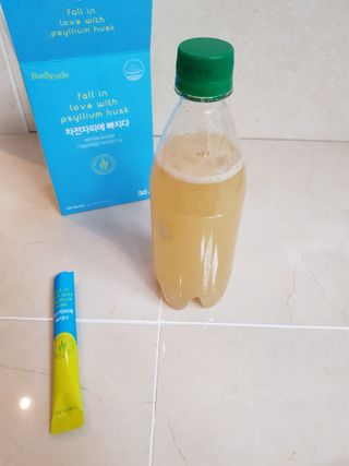 메디포스트 모비타 바디코드 식이섬유 차전자피에 빠지다 30포 — 4점을 준 리뷰어가 2022년 12월 올린 사용 사진