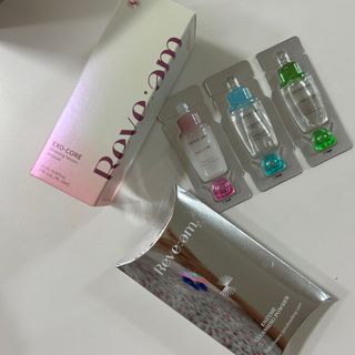 나우 [리브엠] 123억개 엑소좀으로 채운 눈부신 광채, 엑소코어 화이트닝 텐션 앰플 — 5점을 준 리뷰어가 2023년 7월 올린 사용 사진