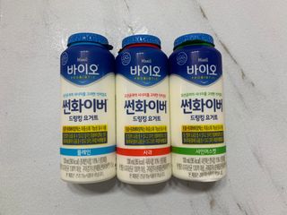 LIVE 매일바이오 썬화이버 드링킹 요거트 — 5점을 준 리뷰어가 2022년 8월 올린 사용 사진