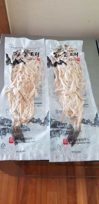 [오늘바스켓] 용대리 손질하늘태 130g — 5점을 준 리뷰어가 2021년 5월 올린 사용 사진