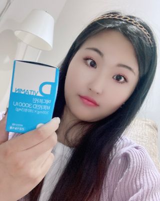 메디타민 비타민D 3000IU — 5점을 준 리뷰어가 2021년 3월 올린 사용 사진