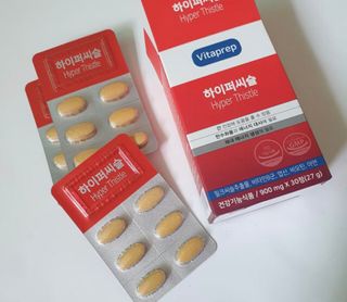 뉴트리션팩토리 비타프렙 하이퍼씨슬 밀크씨슬 900mg — 5점을 준 리뷰어가 2021년 9월 올린 사용 사진