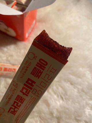 소담스퀘어 상암 [애플트리] 프리미엄 애플 비타 콜라겐 — 5점을 준 리뷰어가 2023년 1월 올린 사용 사진