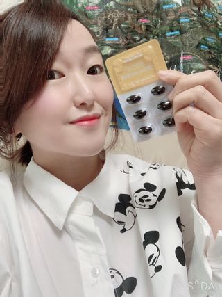 소버스 눈건강엔 루테인 아스타잔틴 — 5점을 준 리뷰어가 2021년 1월 올린 사용 사진