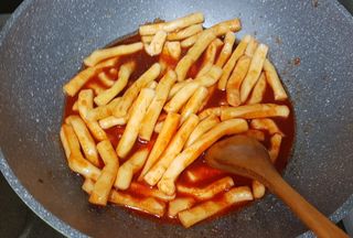 추억의 국민학교 떡볶이 국떡 뉴트로 5종 — 5점을 준 리뷰어가 2021년 12월 올린 사용 사진