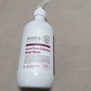 아미니 아크네 퓨어카밍 바디워시 500ml — 5점을 준 리뷰어가 2021년 7월 올린 사용 사진