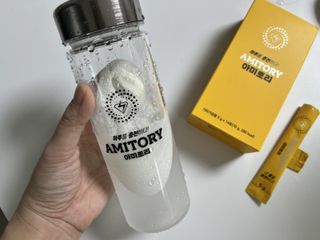주식회사 씨크릿비에프랩 마시는 아미노산 아미토리 열대과일맛 14포 [1포, 5g / 보틀증정] — 5점을 준 리뷰어가 2023년 2월 올린 사용 사진