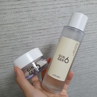 GINGER6 에너자이징 펩티 크림 — 5점을 준 리뷰어가 2021년 12월 올린 사용 사진