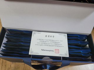 [광동생활건강] 광동정녹청 30포 — 5점을 준 리뷰어가 2021년 11월 올린 사용 사진