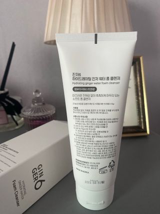 GINGER6 하이드레이팅 진저 워터 폼클렌징 — 5점을 준 리뷰어가 2021년 10월 올린 사용 사진