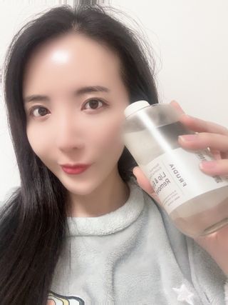 [후르디아] 눈시림없는 올영 립앤아이 리무버 — 5점을 준 리뷰어가 2024년 2월 올린 사용 사진