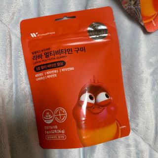 [푸름웰니스] 라바 멀티비타민 구미 36g — 5점을 준 리뷰어가 2022년 4월 올린 사용 사진