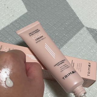 트리마이 3가지 기능을 동시에 느낄 수 있는 Color Control Change, 리커버리 3인1 펩트 CCC 크림 — 5점을 준 리뷰어가 2022년 12월 올린 사용 사진