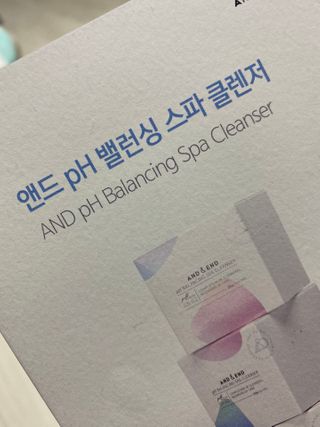 앤앤드 앤드앤엔드 pH 밸런싱 스파클렌저 — 5점을 준 리뷰어가 2021년 2월 올린 사용 사진