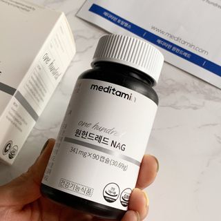 메디타민 원헌드레드 NAG — 5점을 준 리뷰어가 2021년 8월 올린 사용 사진