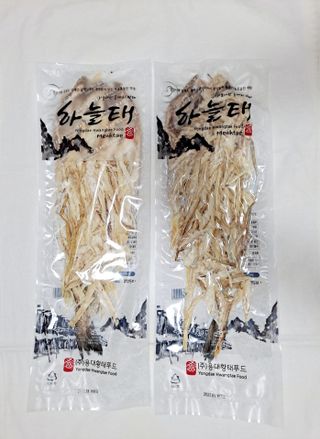 [오늘바스켓] 용대리 손질하늘태 130g — 5점을 준 리뷰어가 2021년 5월 올린 사용 사진