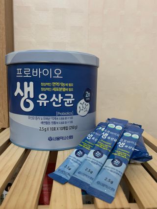 서울약사신협_프로바이오생유산균_2.5G x 100포 — 5점을 준 리뷰어가 2021년 1월 올린 사용 사진