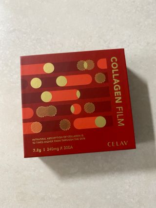 프리마인 귀족의 콜라겐, 92배 흡수율. 럭셔리 프리미엄 셀라브 콜라겐필름 30매 — 5점을 준 리뷰어가 2021년 10월 올린 사용 사진