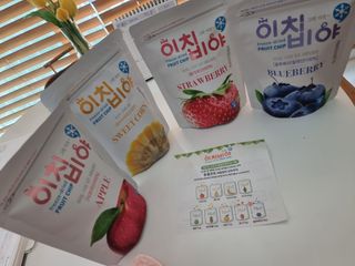 동결건조 과일칩 이치비야 4종 세트 — 5점을 준 리뷰어가 2021년 9월 올린 사용 사진