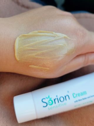 건선/아토/습진/민감성 피부 천연보습진정크림 소리온 크림 & 센시티브 크림 50g — 5점을 준 리뷰어가 2022년 1월 올린 사용 사진