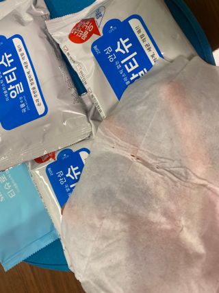 [엠메이데이] 안심 알티슈 20매 x 7 — 5점을 준 리뷰어가 2022년 1월 올린 사용 사진