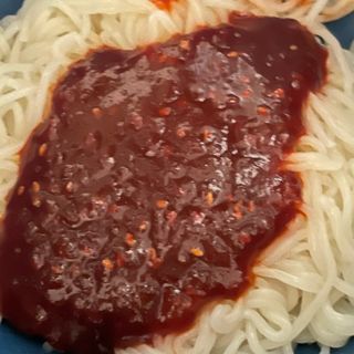 [한면원] 비빔국수 2인분 — 4점을 준 리뷰어가 2022년 8월 올린 사용 사진