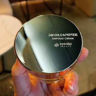 아이앤립 / EYENLIP 아이앤립 24K 골드 N 펩타이드 앰플 크림 — 3.5점을 준 리뷰어가 2021년 7월 올린 사용 사진