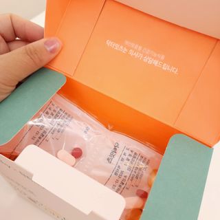 [닥터잇츠] 개인맞춤형 건강기능식품_2종 중 택 1 — 5점을 준 리뷰어가 2024년 1월 올린 사용 사진