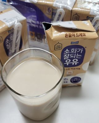 소화가 잘되는 우유 국산 5곡 미숫가루 — 5점을 준 리뷰어가 2021년 9월 올린 사용 사진