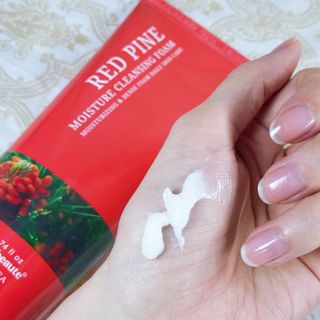 메르센보떼 레드파인 모이스춰 클렌징 폼 170ml — 5점을 준 리뷰어가 2022년 8월 올린 사용 사진