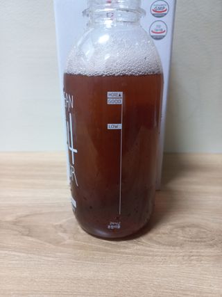 클린24시간 1BOX(5포) + 전용보틀(500ml) — 4.5점을 준 리뷰어가 2023년 3월 올린 사용 사진