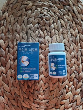 에이치알팜 조인트-서포트 보스웰리아 MSM 650mg x 120정 — 5점을 준 리뷰어가 2021년 4월 올린 사용 사진