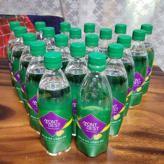 몽베스트 Montbest with Sparkling water Lemon OR Lime 20병(랜덤) — 5점을 준 리뷰어가 2021년 10월 올린 사용 사진