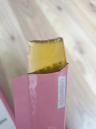 주식회사 얼굴반쪽 [얼굴반쪽 가르시니아 2,800mg] x 14포 1주 젤리 다이어트 보조제 체지방감소 — 3.5점을 준 리뷰어가 2021년 10월 올린 사용 사진