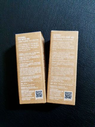 마리엔메이 히알루로닉스 세럼 ,나이아신아마이드 모과 세럼, 마린콜라겐 세럼, 청귤 흰목이버섯 추출물 세럼 — 4.5점을 준 리뷰어가 2021년 10월 올린 사용 사진