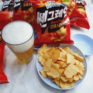 롯데제과 에어베이크드 쎈그레인 — 5점을 준 리뷰어가 2021년 6월 올린 사용 사진