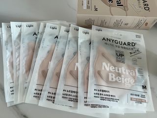 [애니가드] 셋업 메베마스크라이트  (대형 4컬러 + 중형 4컬러) — 5점을 준 리뷰어가 2022년 6월 올린 사용 사진