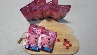 [팔도] 잔망루피젤리 믹스베리맛 42g 8개 — 5점을 준 리뷰어가 2022년 1월 올린 사용 사진