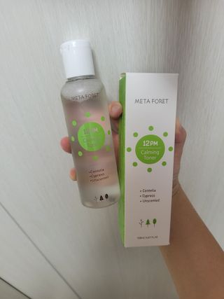 메타포레 12PM 카밍 토너 — 5점을 준 리뷰어가 2021년 8월 올린 사용 사진