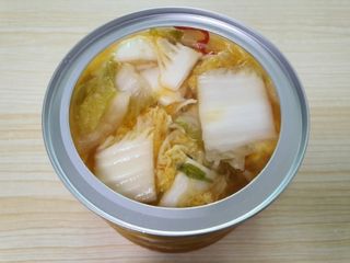 셰프애찬 단호박 백김치 1kg — 5점을 준 리뷰어가 2022년 10월 올린 사용 사진