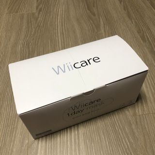 위케어 원데이 덴탈마스크 50매 화이트 대형 국내생산 — 3점을 준 리뷰어가 2021년 2월 올린 사용 사진