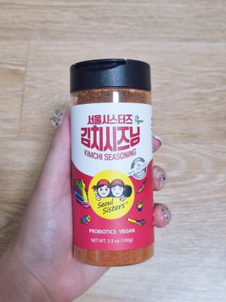 [서울시스터즈] 김치시즈닝 국내 최초 뿌려먹는 김치파우더 100g 1개+ 신제품 김치스낵 90g 2개 — 5점을 준 리뷰어가 2021년 8월 올린 사용 사진