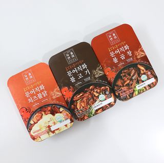 자연풍미 문어직화볶음 3종 (불고기, 불곱창, 치즈불닭) — 5점을 준 리뷰어가 2022년 6월 올린 사용 사진