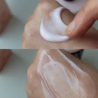 난나 살몬 스파이더 검버섯 미백 톤업 화이트닝 연어 앰플 크림 300ml 대용량 — 5점을 준 리뷰어가 2022년 12월 올린 사용 사진