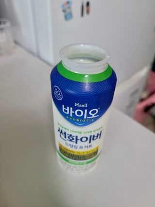 LIVE 매일바이오 썬화이버 드링킹 요거트 — 5점을 준 리뷰어가 2022년 8월 올린 사용 사진