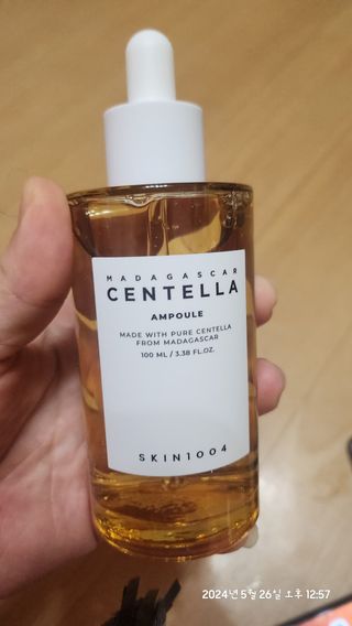 MF[스킨1004] 마다가스카르 센텔라 앰플 100ml — 4점을 준 리뷰어가 2024년 5월 올린 사용 사진