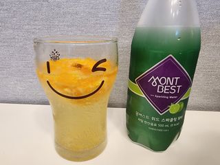 몽베스트 Montbest with Sparkling water Lime20병 — 5점을 준 리뷰어가 2023년 2월 올린 사용 사진