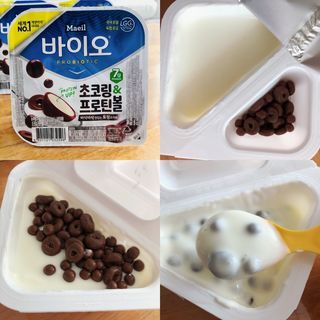 매일바이오 토핑요거트 — 5점을 준 리뷰어가 2021년 5월 올린 사용 사진