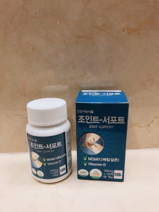 에이치알팜 조인트-서포트 보스웰리아 MSM 650mg x 120정 — 5점을 준 리뷰어가 2021년 6월 올린 사용 사진